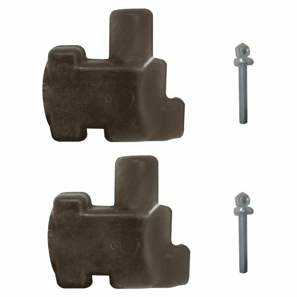 Grosfillex USSP0236 4 Piece Connector Pack - Brown 383USSP0236